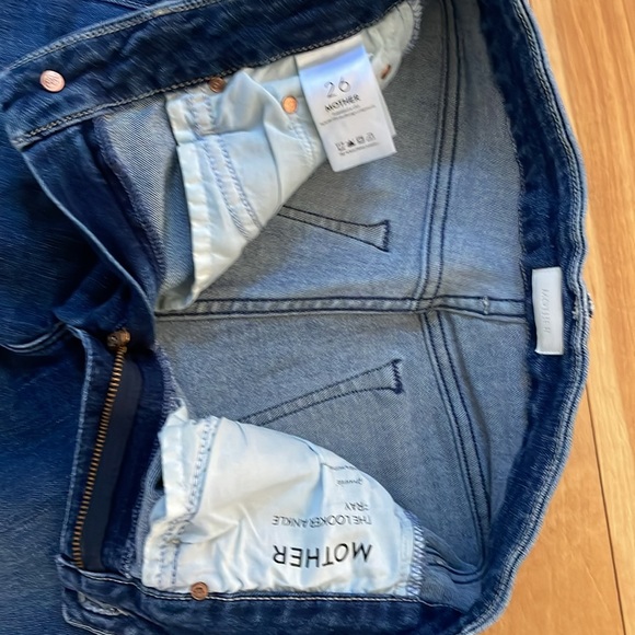 Mother jeans looker ankle fray size 26 color groovin - Picture 2 of 3